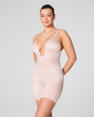 SPANXshape™ Suit Your Fancy Plunge Low-Back Mid-Thigh Bodysuit