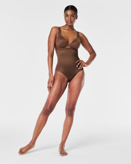 SPANXshape™ Invisible High-Waisted Brief | Chestnut Brown