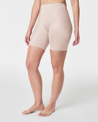 SPANXshape™ Suit Your Fancy Low-Back Mid-Thigh Short | Champagne Beige