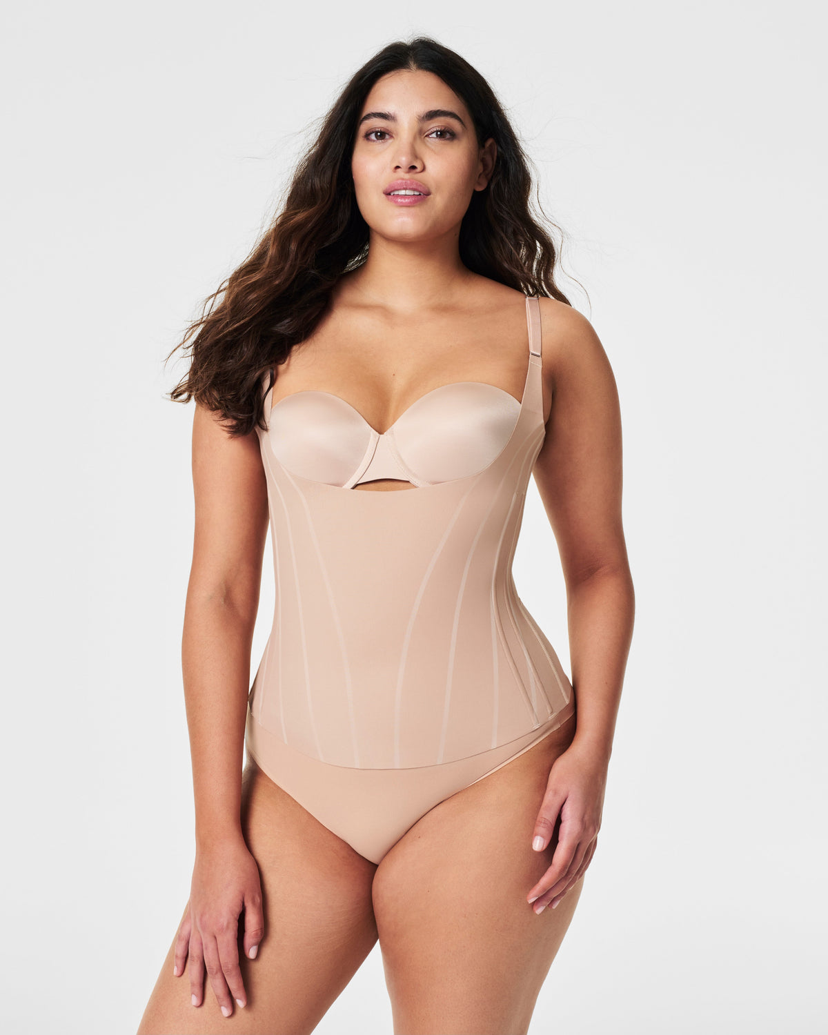 SPANXsupersculpt™ TotalContour Open-Bust Cami | Natural Bronze