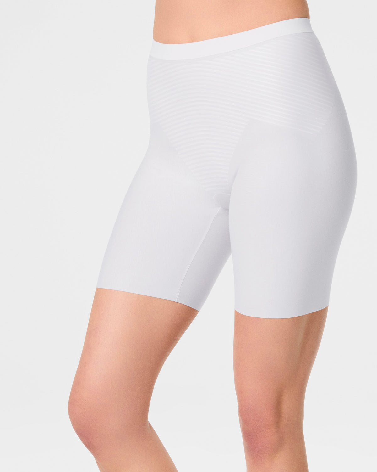 SPANXshape™ Invisible Supima® Cotton Mid-Thigh Short | Powder