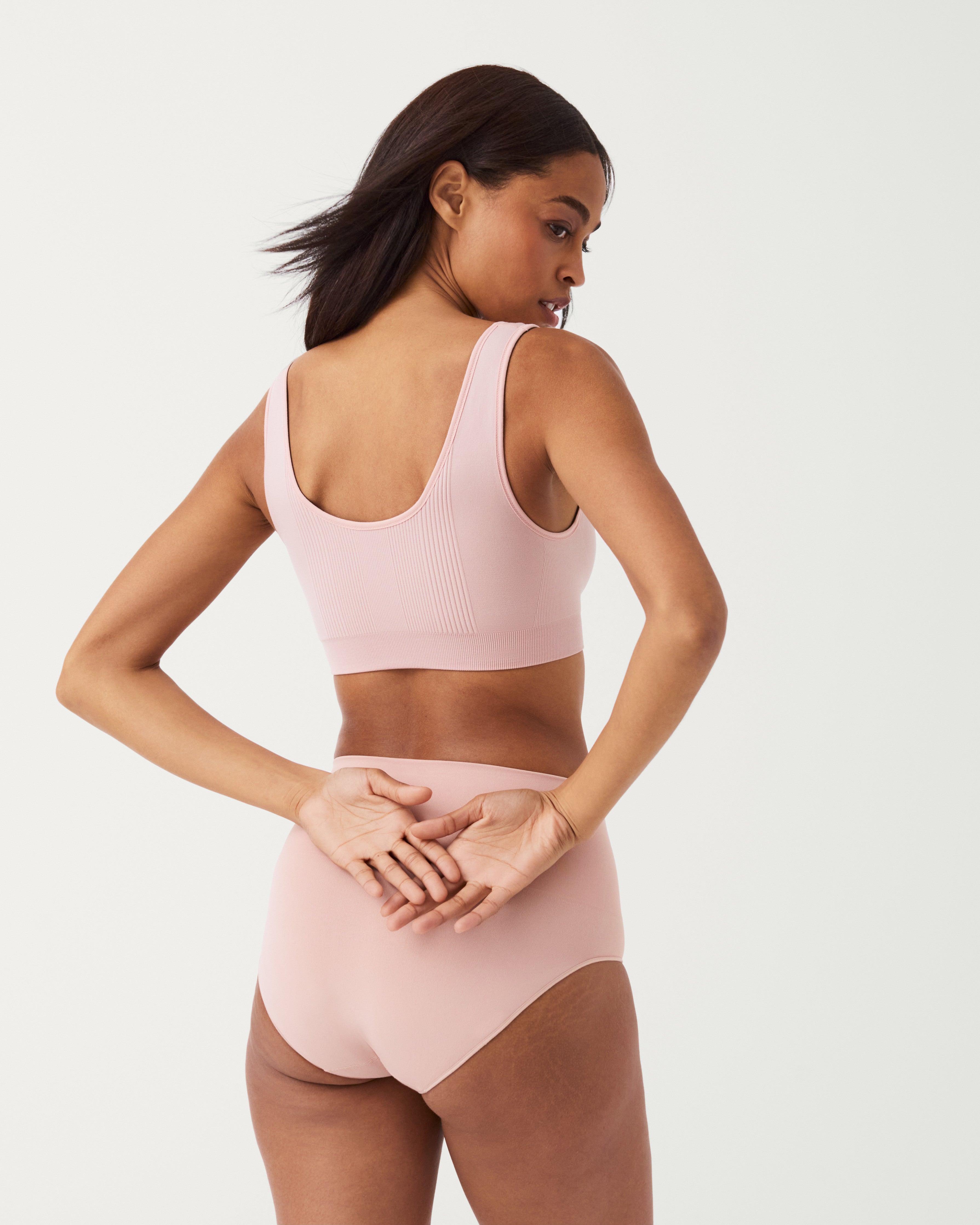 SPANX® Breast of Both Worlds® Reversible Comfort Bra | Grey/Vintage Rose
