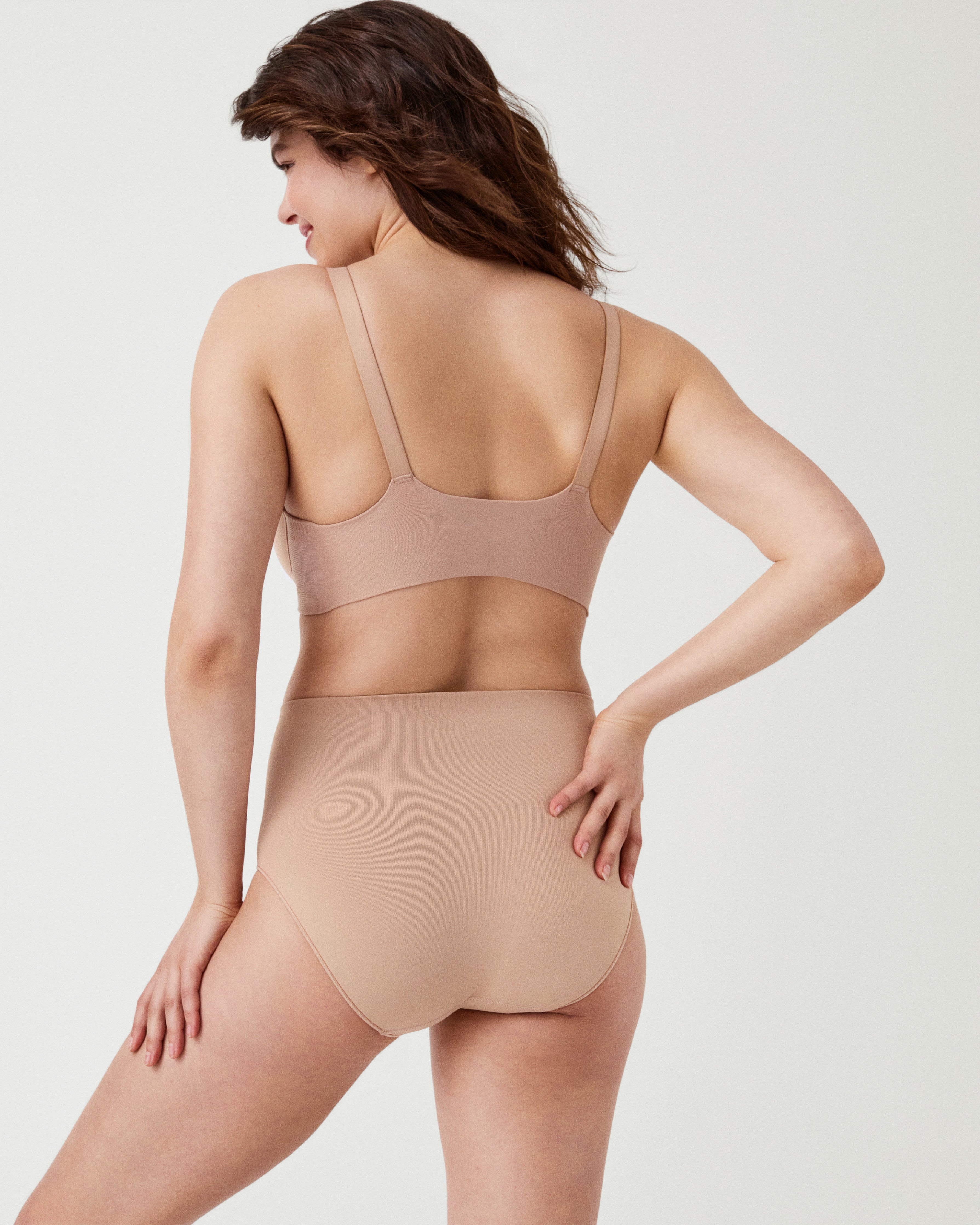 SPANXsmooth™ Bra-llelujah!® Adjustable Unlined Full Coverage Bra | Toasted Oatmeal