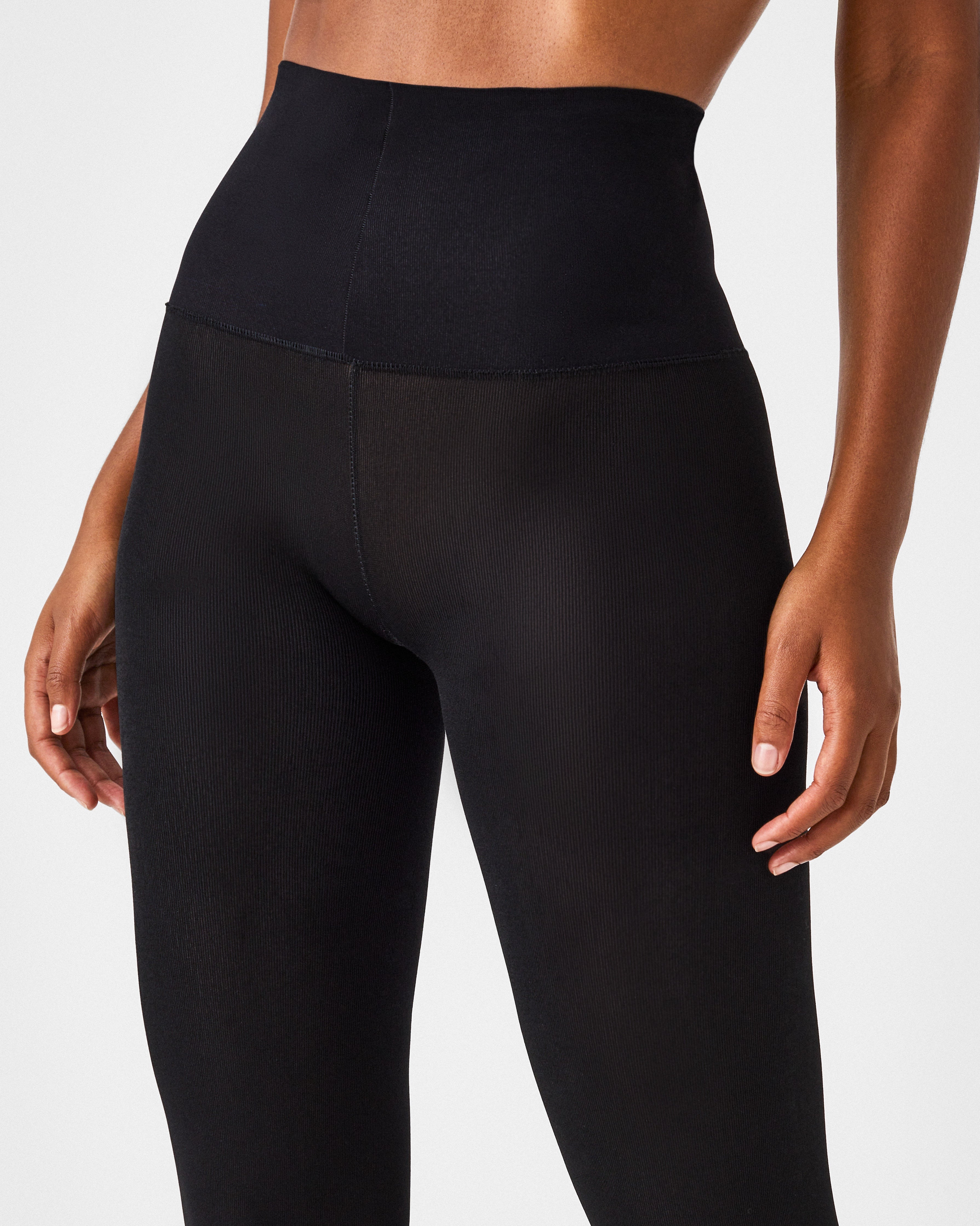 SPANXshape™ Plush Tights | Very Black