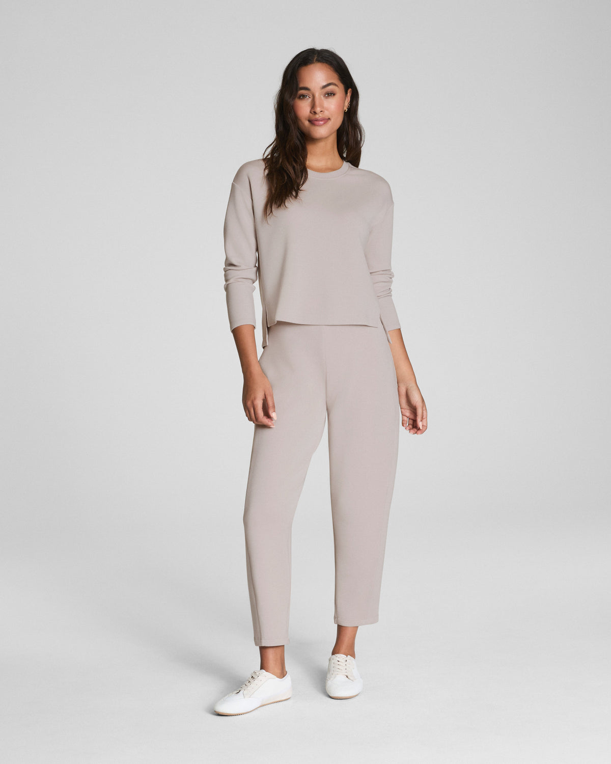 SPANX AirEssentials® Barrel Leg Pant | French Grey