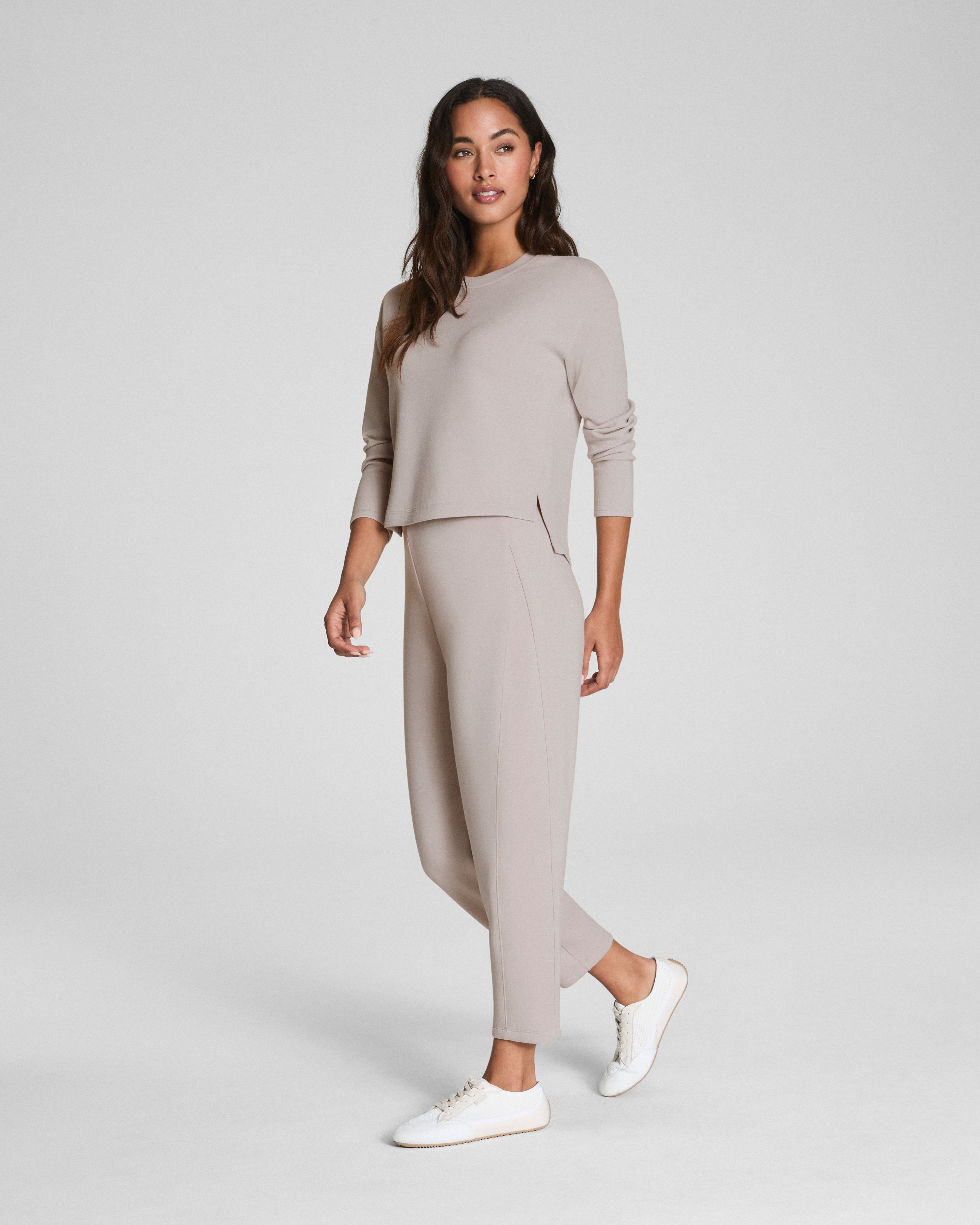 SPANX AirEssentials® Barrel Leg Pant | French Grey