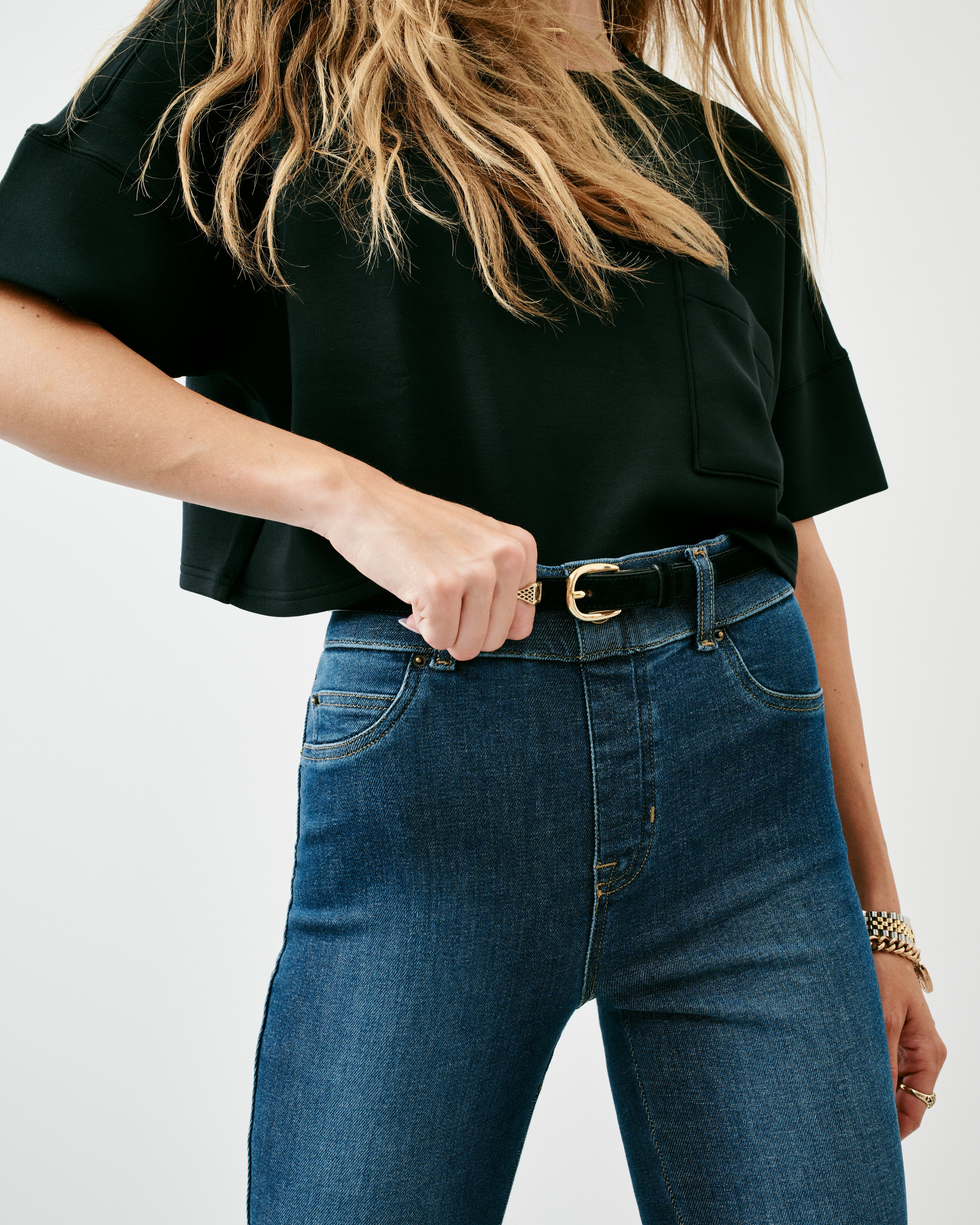 SPANXshape™ Original EveryWear Flare Jeans | Authentic Blue