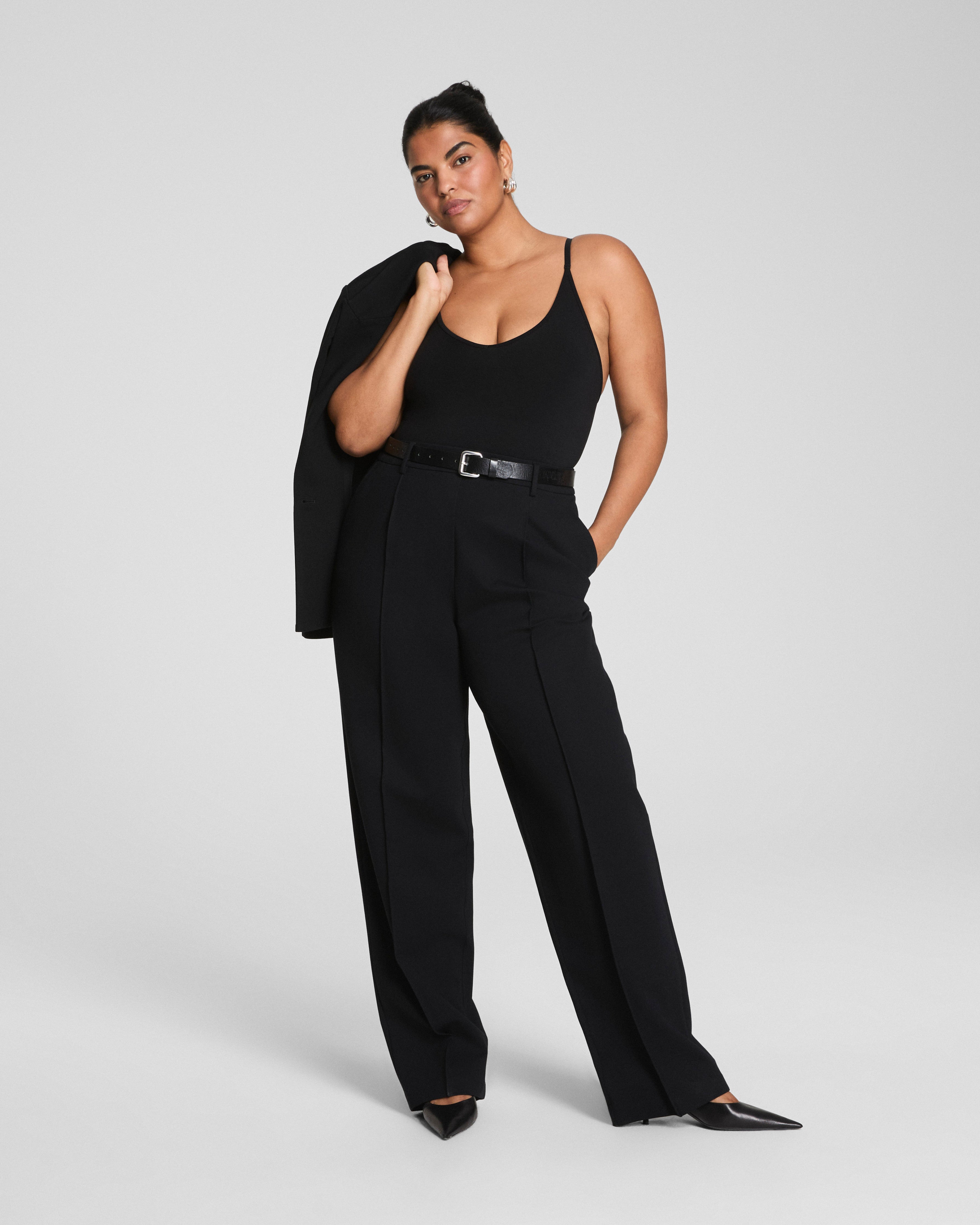 SPANX® Ponte Barrel Leg Pant | Classic Black
