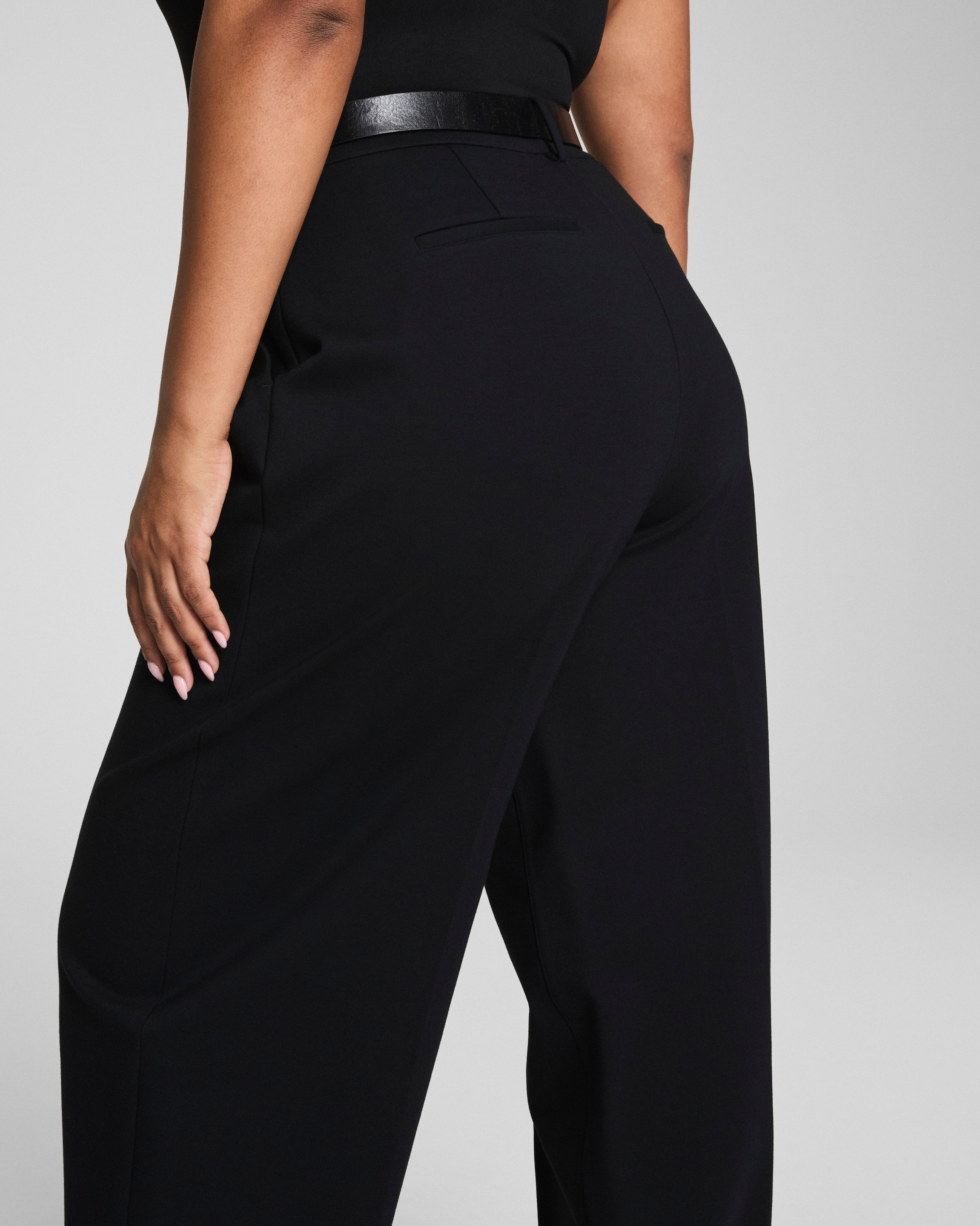 SPANX® Ponte Barrel Leg Pant | Classic Black