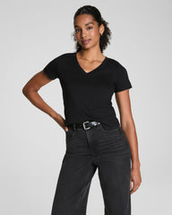 SPANX® Cotton V-Neck Tee
