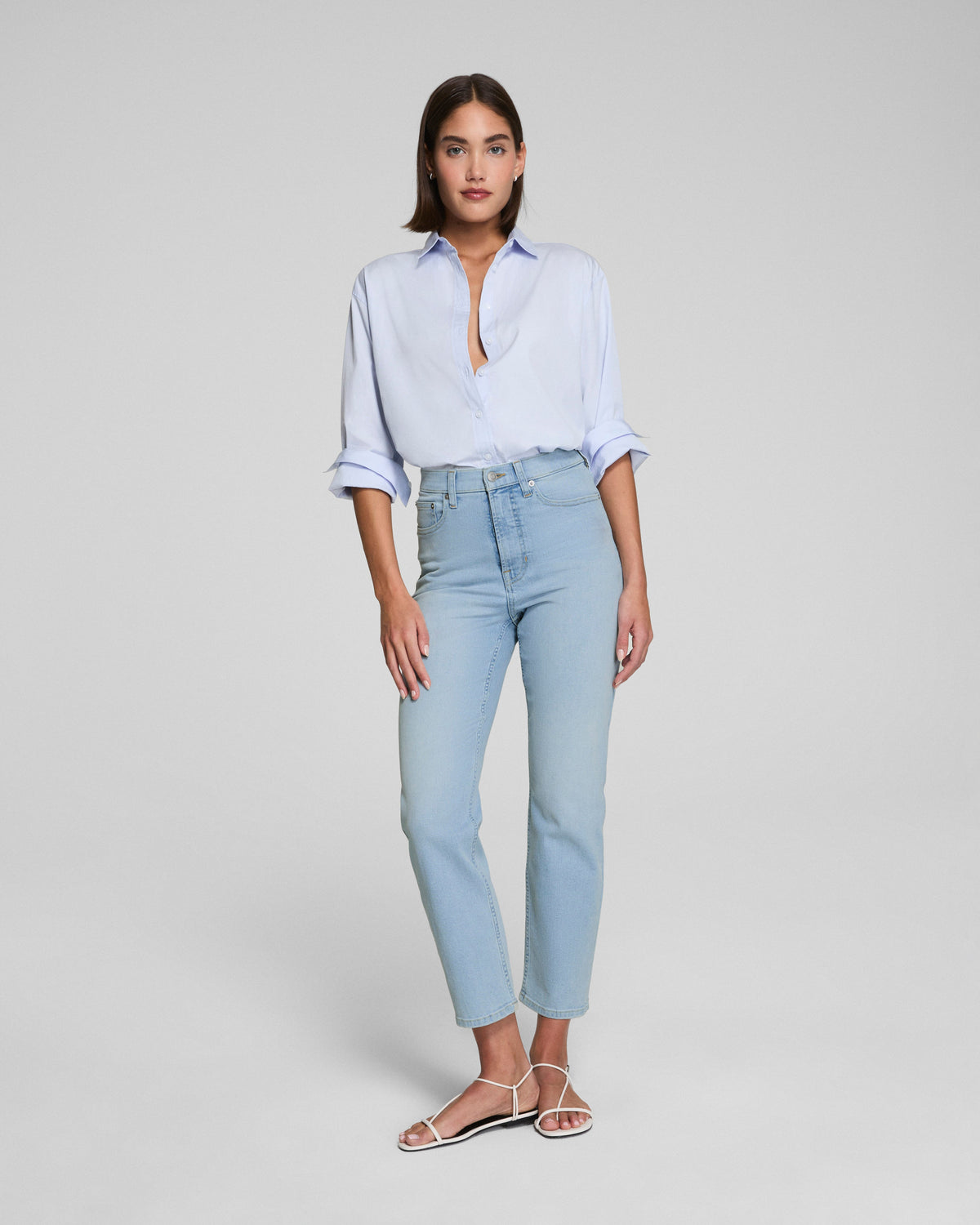 SPANXsculpt™ ReDefine Slim Straight Jeans | Tidal Blue
