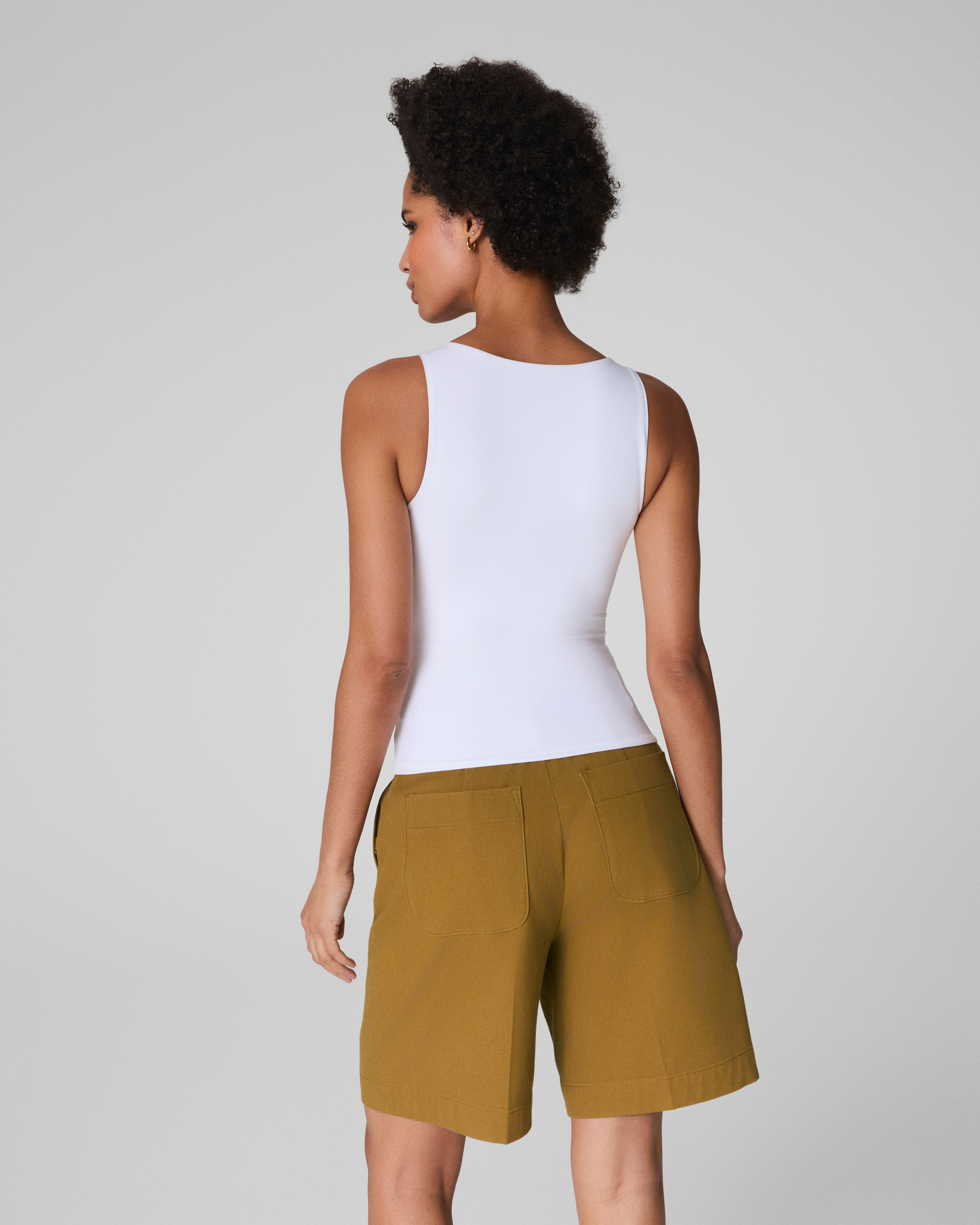 SPANXsmooth™ Jersey Boatneck Tank | Classic White