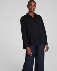 SPANX® Poplin Oversized Button-Up Shirt