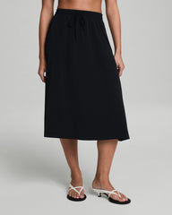 SPANX® CarryOn Midi Skirt | Classic Black