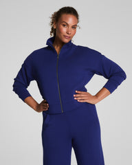 SPANX AirEssentials® Track Jacket | Midnight Iris