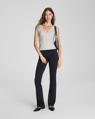 SPANXsmooth™ Jersey V-Neck Ruched Tank | Bone