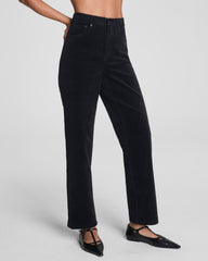 SPANXshape™ Authentic 360 Corduroy 90s Straight Leg Jeans | Classic Black