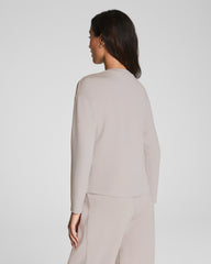 SPANX AirEssentials® Relaxed Long Sleeve Top | French Grey
