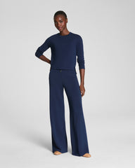 SPANX AirEssentials® Relaxed Long Sleeve Top | Timeless Navy