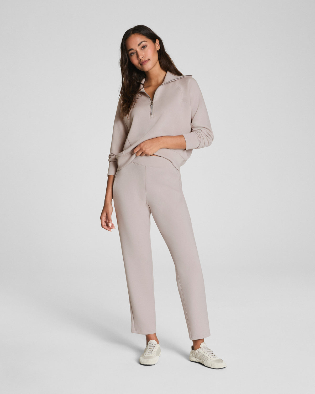 SPANX AirEssentials® Slim Straight Pant | French Grey