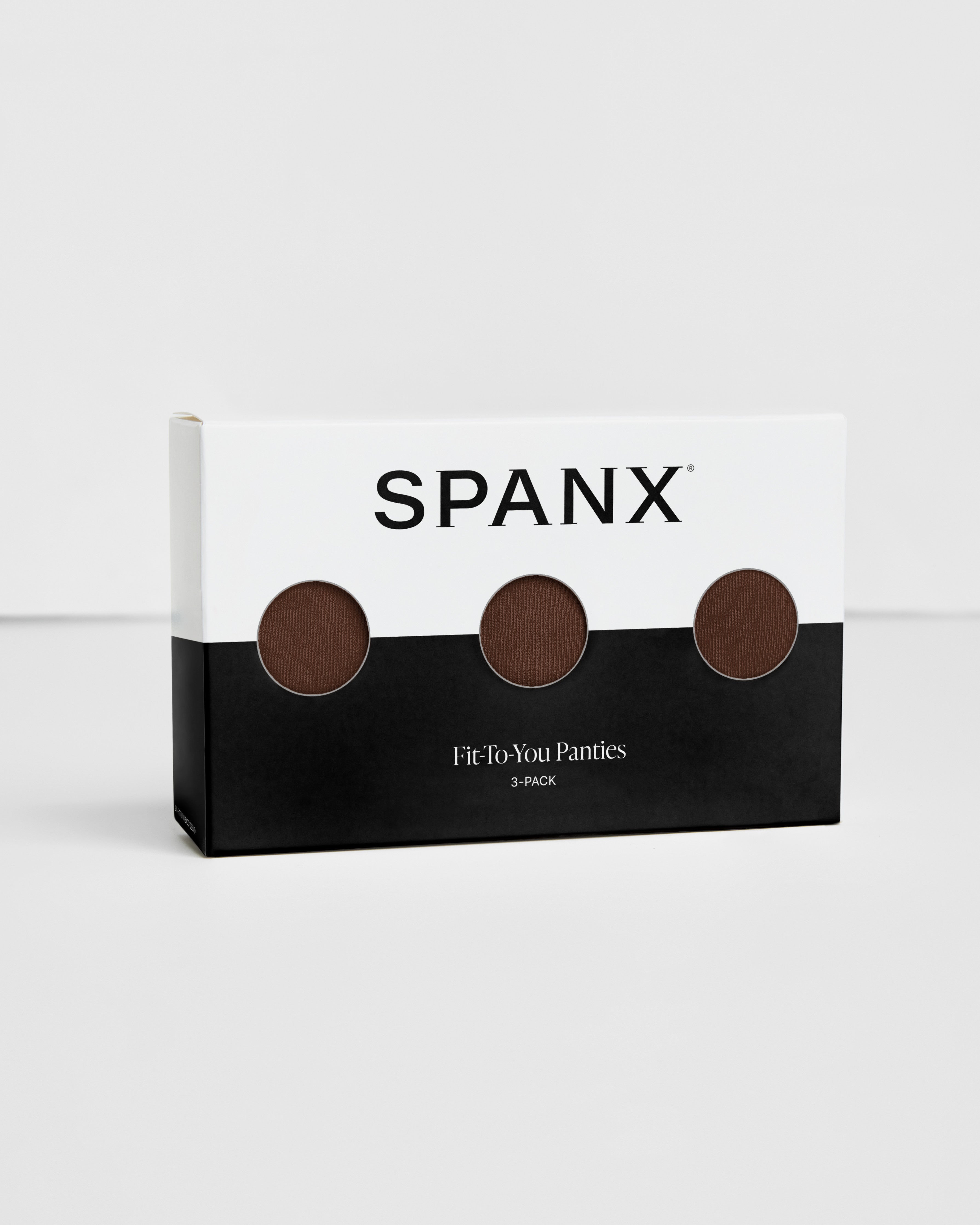 SPANXsmooth™ Fit-To-You Brief 3-Pack Box | Chestnut Brown