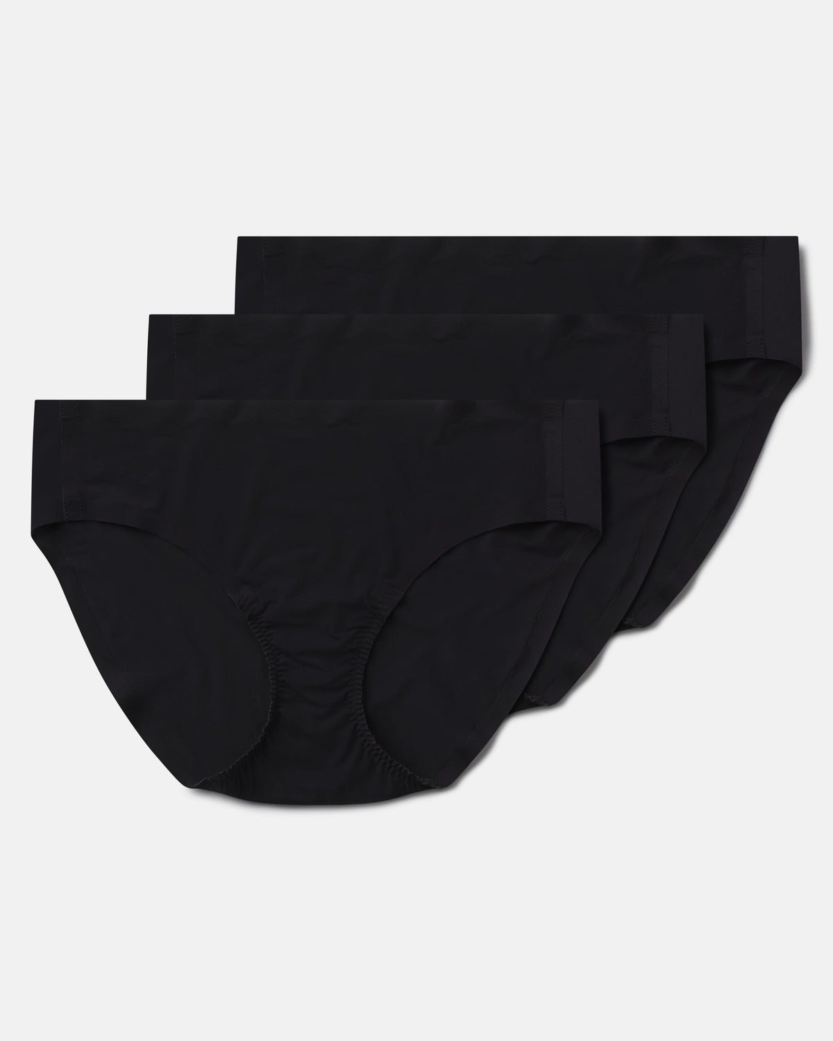 SPANXsmooth™ Fit-To-You Modal Bikini 3-Pack Box | Very Black