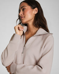 SPANX AirEssentials® Half Zip | French Grey