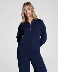 SPANX AirEssentials® Half Zip | Timeless Navy