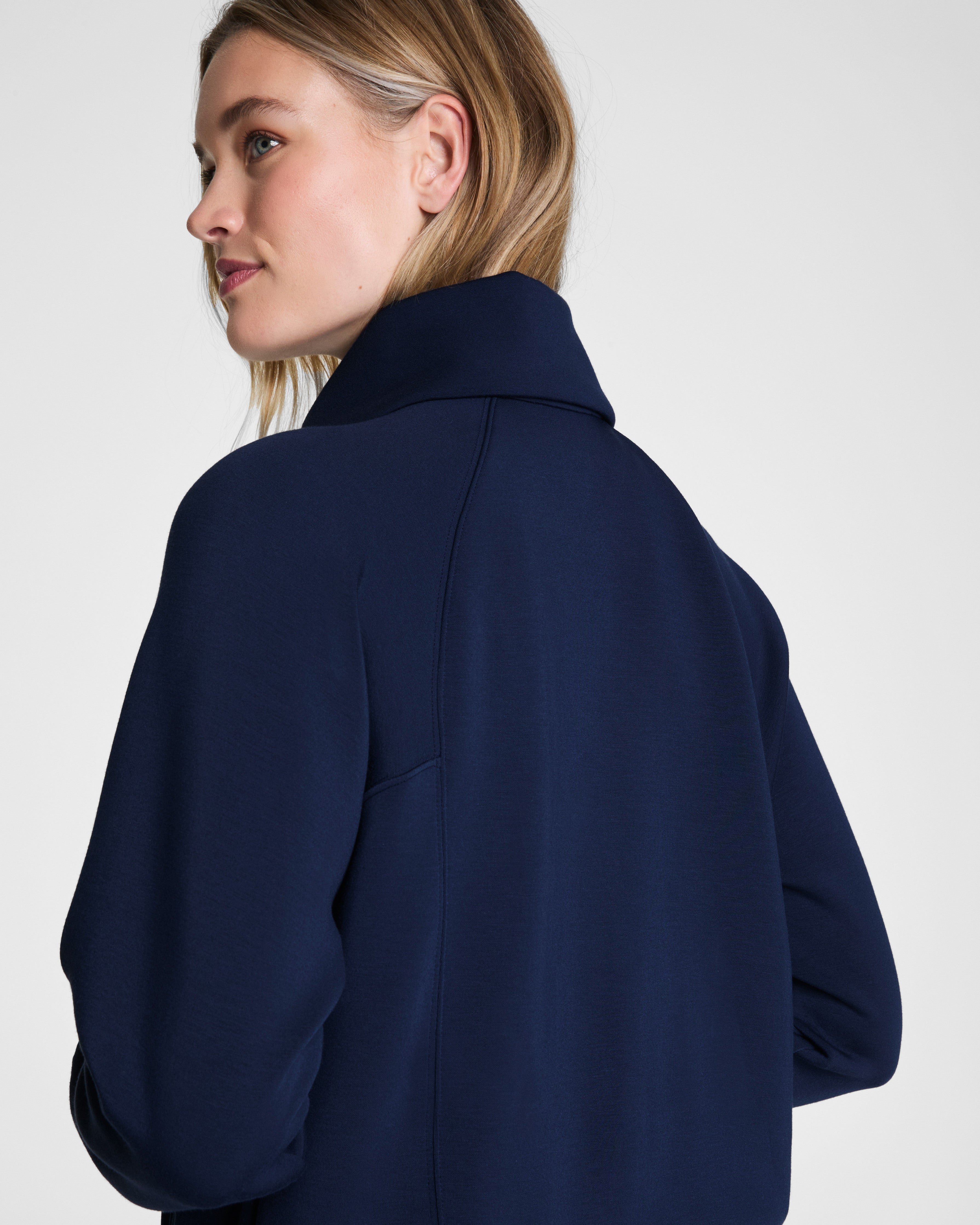 SPANX AirEssentials® Half Zip | Timeless Navy