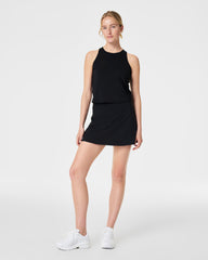 SPANXshape™ CoreLuxe Skort with Mid-Tummy Compression | Very Black