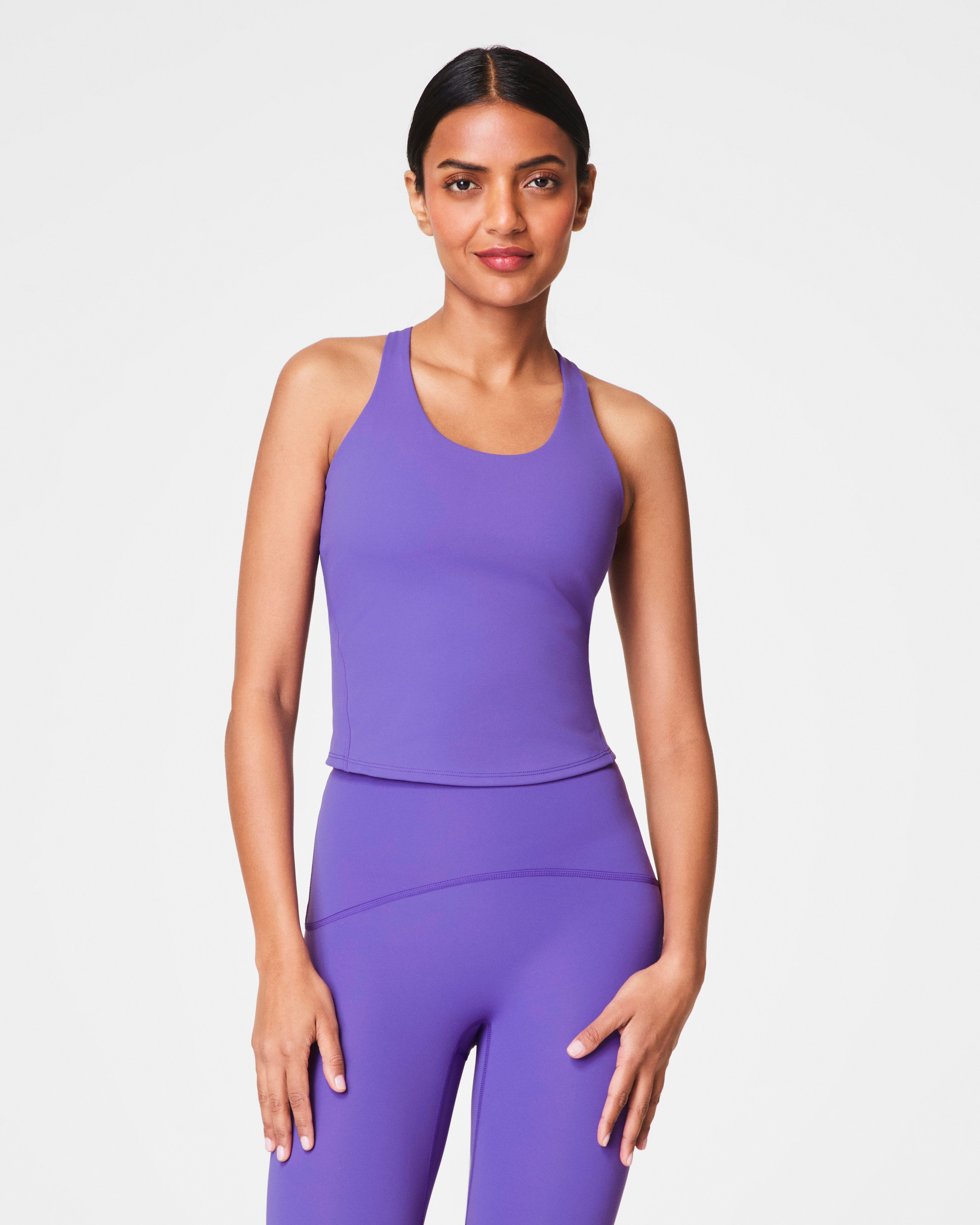 SPANX® Get Moving Contour Crossback Shelf Tank