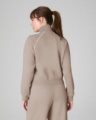 SPANX AirEssentials® Pique Full Zip Track Jacket | Ashwood