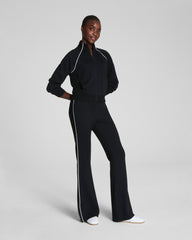 SPANX AirEssentials® Pique Flare Pant | Very Black