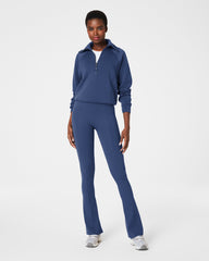 SPANXshape™ CoreLuxe Micro Flare Pant with Mid-Tummy Compression | Faded Indigo