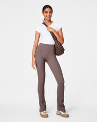 SPANXshape™ CoreLuxe Micro Flare Pant with Mid-Tummy Compression | Smoke