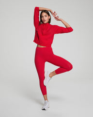 SPANXshape™ CoreLuxe 7/8 Leggings with Mid-Tummy Compression | Spanx Red