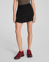 SPANX® On the Move Mini Skort, 4" | Very Black