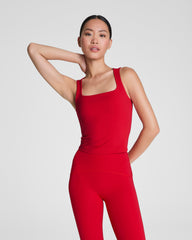 SPANX® Get Moving Square Neck Shelf Tank