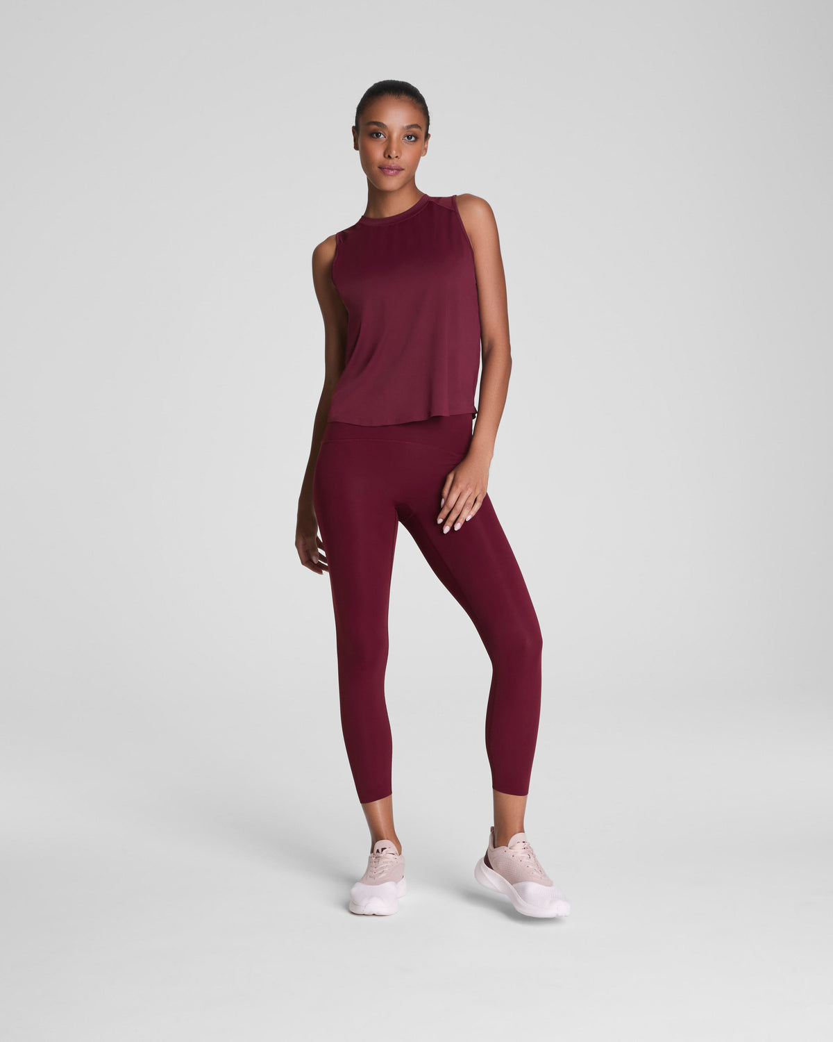 SPANXshape™ Booty Boost® 7/8 Leggings | Plum Berry